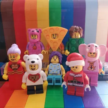 LEGO 미니 피규어 세트 8개