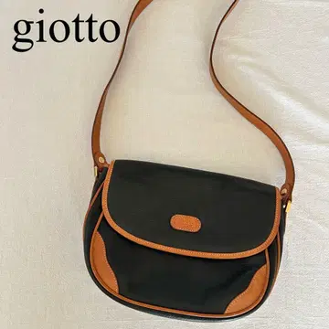 [ giotto ] 숄더백 이탈리아제 천연 가죽 블랙