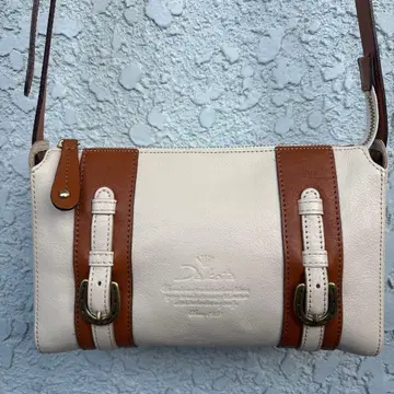 [새상품급] Dakota 큐브 숄더백 아이보리 x 브라운