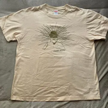 ZAZEN BOYS T셔츠 아이보리 L 사이즈