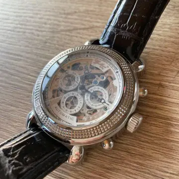 Gallucci 자동 태엽 스켈레톤 손목시계