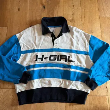 x-girl 긴팔 피케 셔츠 M 사이즈