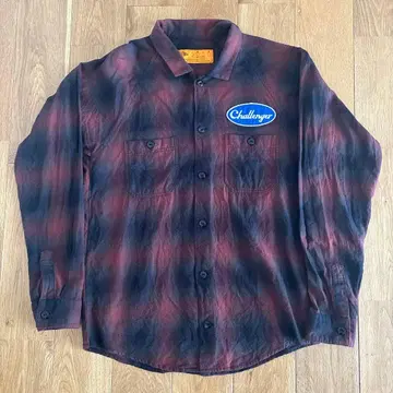 CHALLENGER 긴팔 플란넬 셔츠