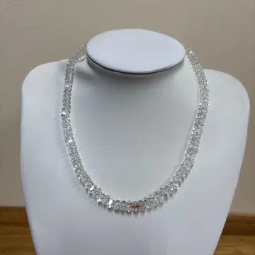 크리스탈 비즈 목걸이