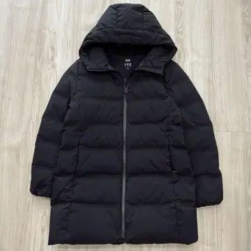 [새상품급] UNIQLO 심리스 다운 숏코트 XL 블랙 유니클로