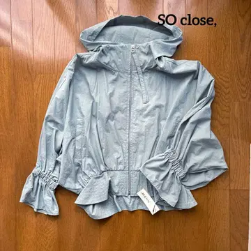 새상품 SO close, 후드 부착 점퍼