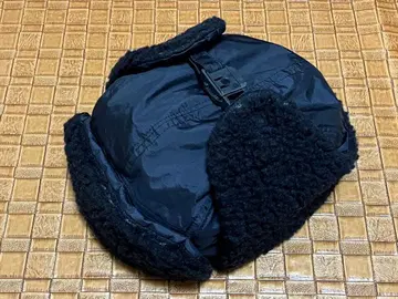 캡틴스 헬름 보아 플리스 x 나일론 플라이트 캡 /L 블랙 로고