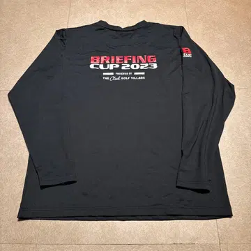 브리핑 컵 2023 롱티 긴팔 티셔츠 스포츠 웨어 골프