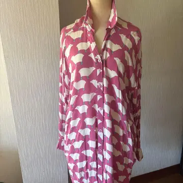 SCaLar 애니멀 디자인 프린트 긴팔 셔츠 오샤레