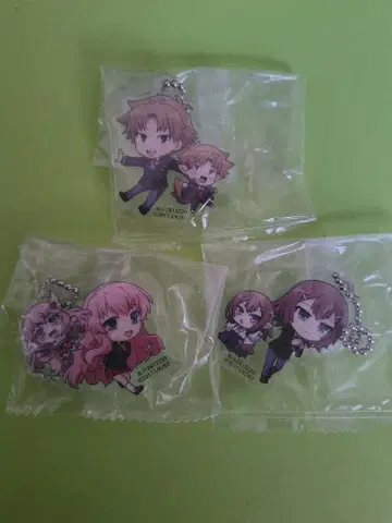 바보와 시험과 소환수 아크릴 참 3종 세트