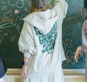 니코앤드 티라 모듬 BIG 후드티 오트밀 make stuff'25