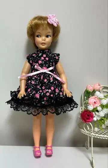 핸드메이드 페퍼 타미짱의 여동생 사이즈 원피스 호박 팬츠 포함