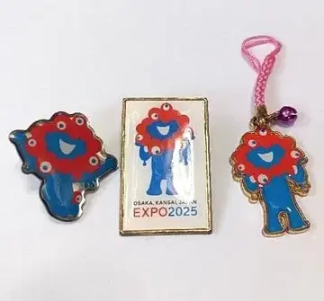 미야쿠미야쿠 핑 배지와 끈/3개 세트