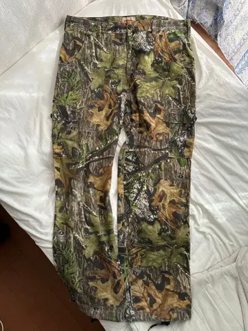 FIELD & STAFF 카모플라쥬 카고 팬츠 32