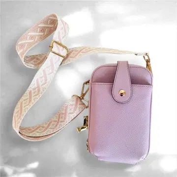 연보라 스마트폰 숄더백