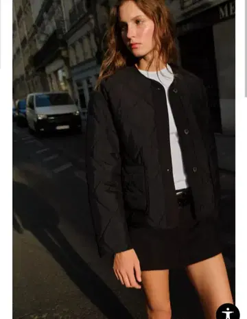 패치 포켓 퍼프 자켓