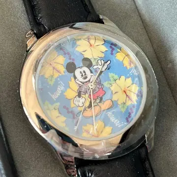 미키마우스 하와이안 손목시계 미사용 새상품 PEDRE