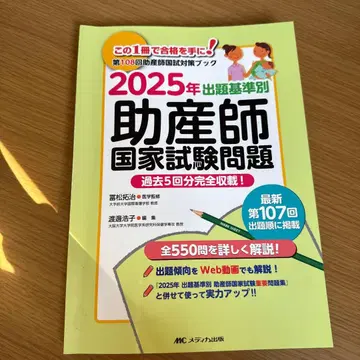 2025년 출제 기준별 조산사 국가시험 문제 과거 5회분