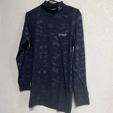 미사용 새상품 골프 DUNLOP REFINED 남성용 셔츠 M 블랙