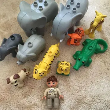 레고 듀플로 레고듀플로 동물원 동물 세트