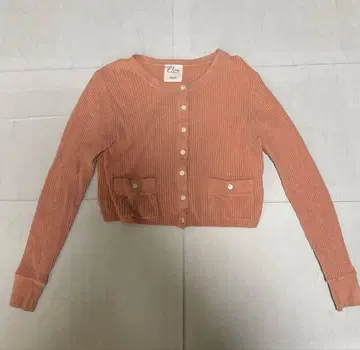 크루넥 크롭 가디건