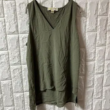 MICHAEL KORS [ M ] 올리브 슬리브리스 셔츠 상의