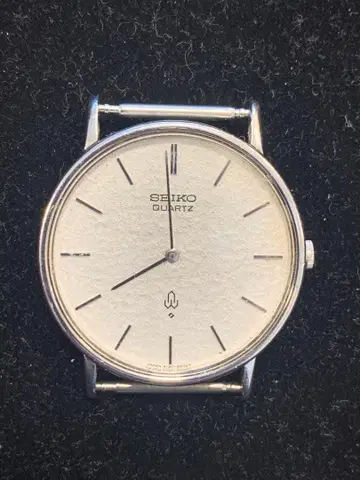 SEIKO 쿼츠 4130-8000 페이스만 작동 미확인