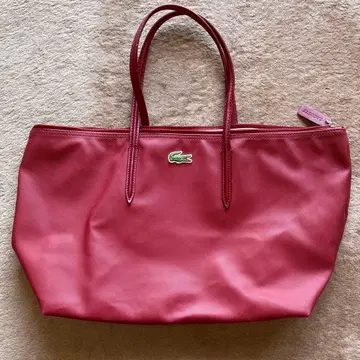 [ 새상품급 ] 라코스테 토트백 빨간색