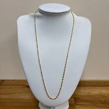 골드 심플 롱 목걸이