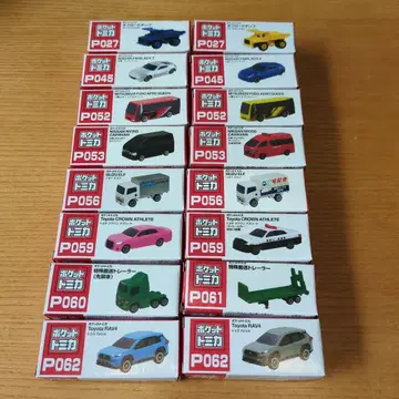 [미개봉 새상품] 포켓 토미카 vol.17 전 16종 컴플리트 묶음 판매