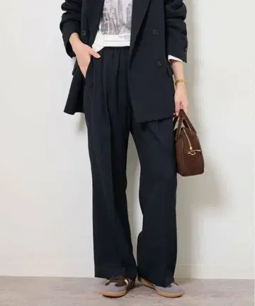 우스터드 서지 팬츠