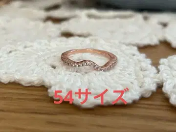 PANDORA 로즈 골드 반지 54 사이즈