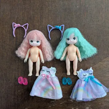 미키짱마키짱 리카짱 여동생 인형 2체 아웃핏