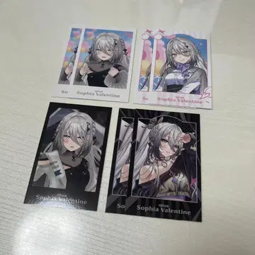 니지산지 소피아 발렌타인 폴라로이드 클리어 파일