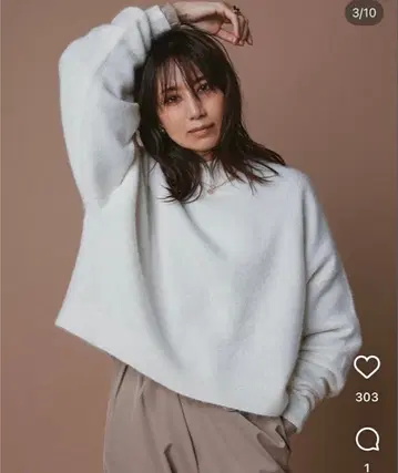 forme 알파카 에어리 니트