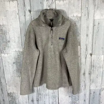 [ 인기 컬러 ] Patagonia 하프 지퍼 그레이 여성용 XL 사이즈