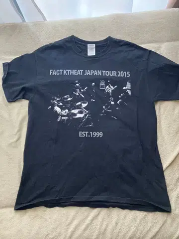 FACT 2015 JAPAN TOUR 티셔츠 L 사이즈