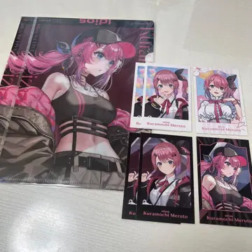 니지산지 쿠라모치 메루토 폴라로이드 클리어 파일