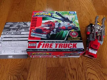 토미카 하이퍼레스큐 드라이브헤드 서포트 비클 파이어트럭
