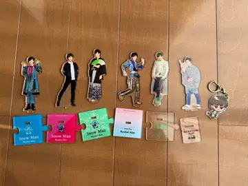 Snow Man 아크릴 스탠드 7개 세트