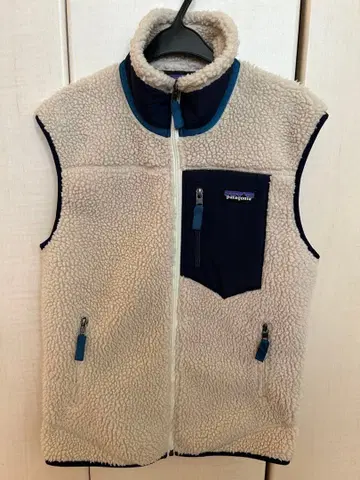 patagonia 레트로 X 베스트 / 사이즈 XS 크림/네이비