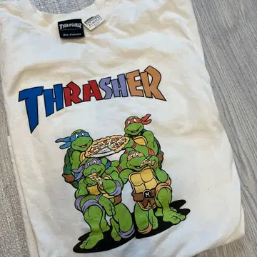 THRASHER 뮤턴트 터틀즈 XL 롱티