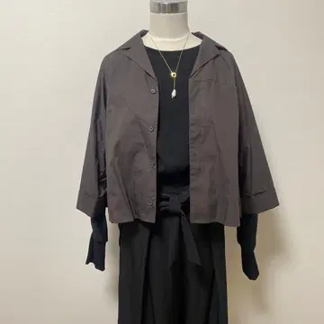 다크 그레이 테일러드 자켓