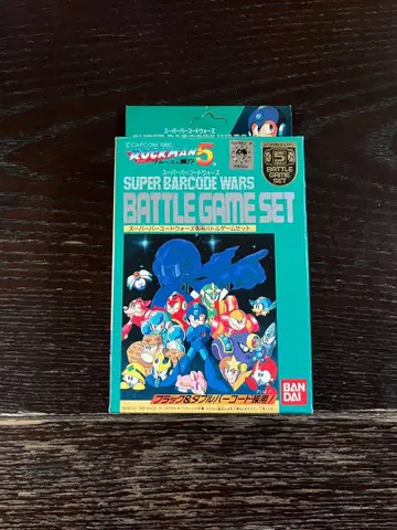 록맨 5 슈퍼 바코드 워즈 배틀 게임 세트