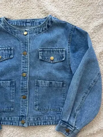 Ester 에스터 라이트 블루 데님 자켓