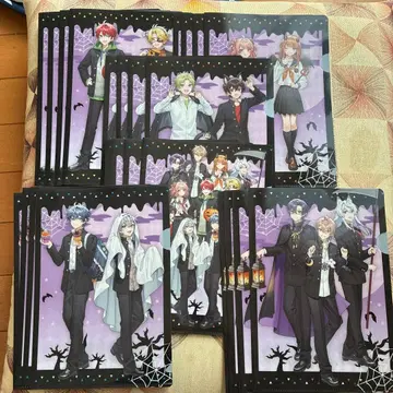 컬러풀 피치 A5 클리어 파일 24매