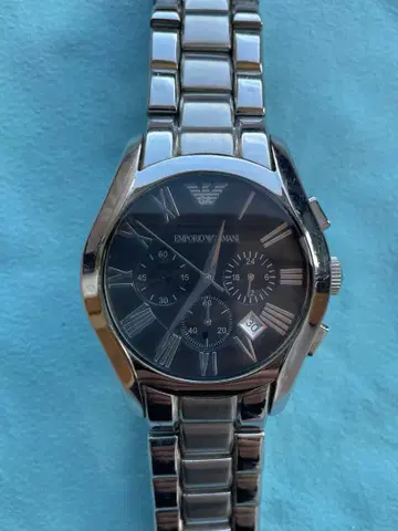 엠포리오 아르마니 손목시계 남성용 크로노그래프