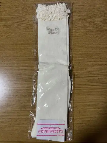당시 물건 메조 피아노 양말 하이삭스 23~25cm 미개봉