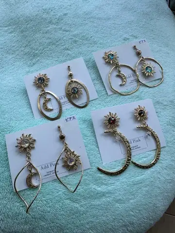 add pink 애드핑크 핸드메이드 귀걸이