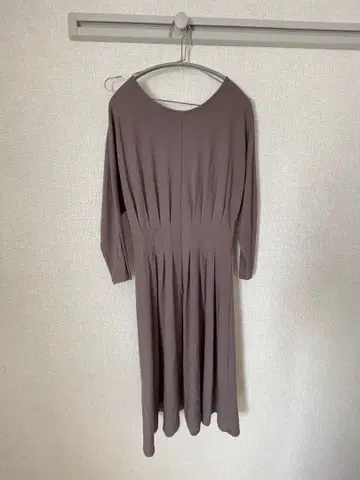 UNITED ARROWS 그레이 롱 원피스